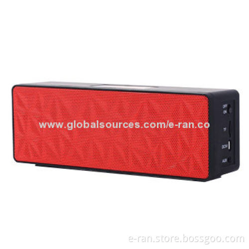 2014 ER-BT11 Bluetooth portable speaker, touch panel with micro SD card slot, for gifts